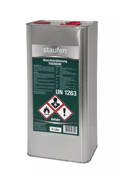 Staufen Waschverdünnung Premium 6 Liter Reiniger Verdünnung Reinigungsverdünnung 3