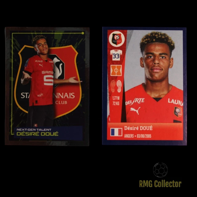 Désiré Doué - Panini Score Ligue 1 - 2023-2024 card B22
