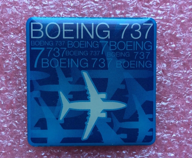 T03 PINS OFFICIAL Aviation PLANE BOEING 737 Plane OFFICIAL PRODUCT