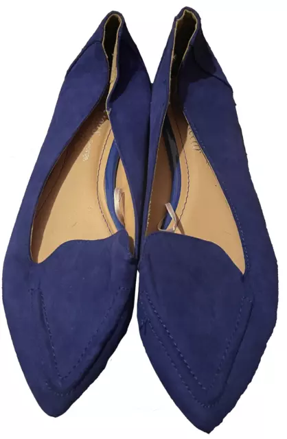 Blue flat shoes uk hotsell