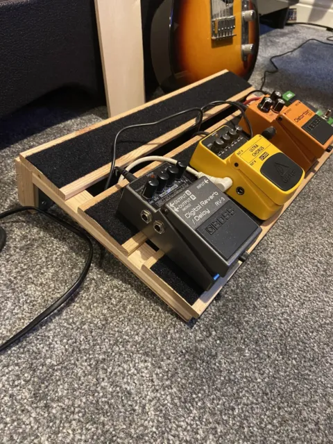 guitar effects pedal board