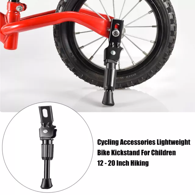 Bike Kickstand Hiking Cycling Accessories For Children Ergonomic Inch