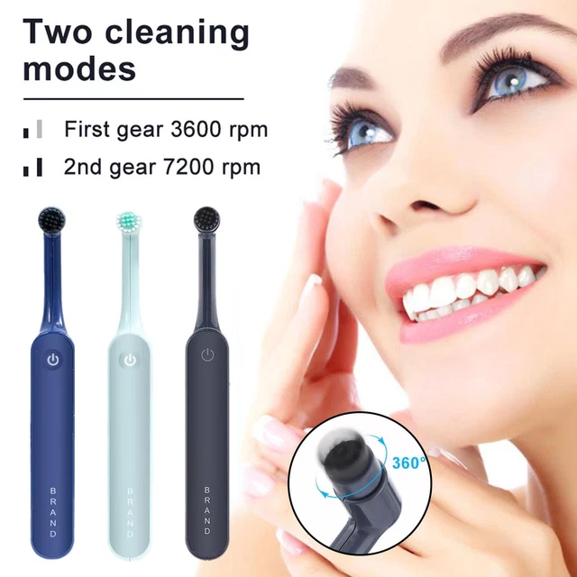 ELECTRIC TOOTHBRUSH ULTRASONIC Rechargeable Sonic Toothbrushes +4 Brush