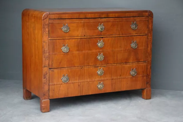 Antique Imperial Austrian Biedermeier chest of drawers writing bureau desk 1820 2