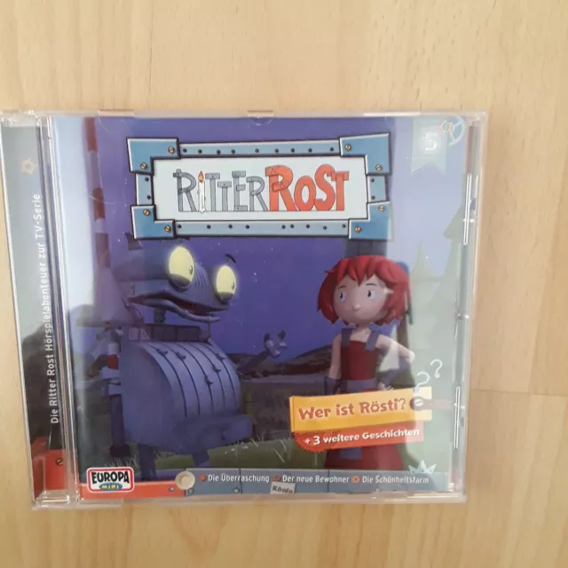 Hörspiel  / RITTER ROST ( Wer ist Rösti? + 3 weitere Geschichten  )