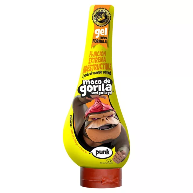 Moco De Gorila HAIR GEL • PUNK • GORILLA SNOT GEL • Extreme Hold • Residue-Free