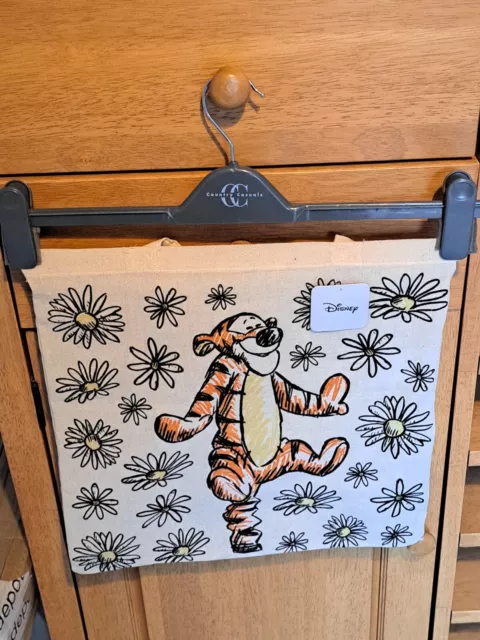 Disney canvas tote bag Tigger springing