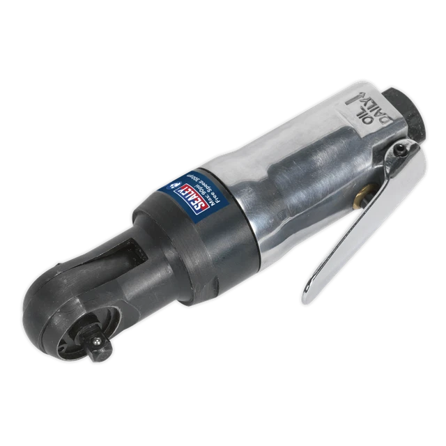 "Llave de trinquete de aire SA230 Sealey 1/4"Sq Drive Super Stubby [llaves de trinquete]