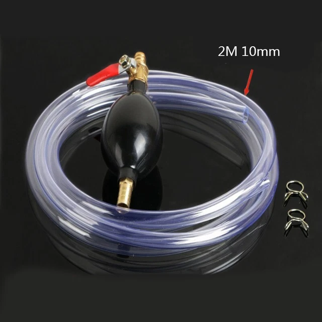 Easy to Use Hand Primer Pump with 2m 10mm Fuel Hose For Car and Motorcycle