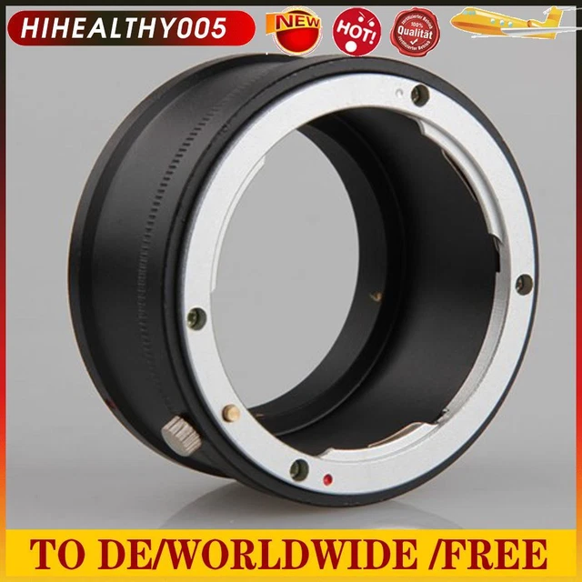 Camera Adapter Ring Practical for Nikon AI Lens To Sony NEX E NEX-3 NEX-5 6 7 5n