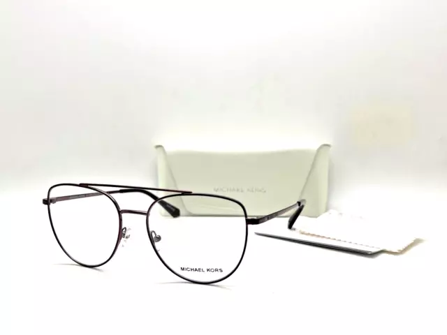 Neu Michael Kors Mk3048 (Montreal) 1688 Cordovan 54-17-140MM Brille