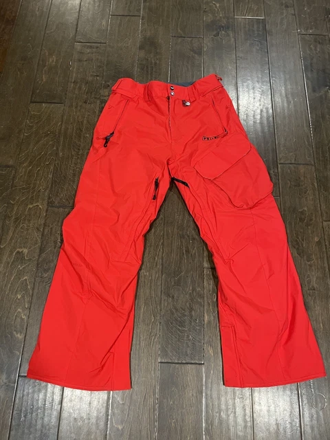 Volcom Small Red Snowboard Ski Pants Waterproof Let It Storm Volcom Small Red Snowboard Ski Pants Waterproof Let It Storm