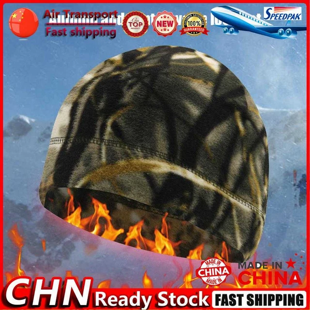 Winter Cycling Hat Fleece Warm Windproof Outdoor Ski Caps (Camouflage) Fr