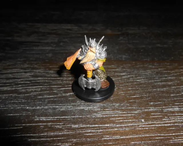 Dwarf Fighter Pathfinder Miniature Heroes Monsters mini D&D Dungeons Dragons