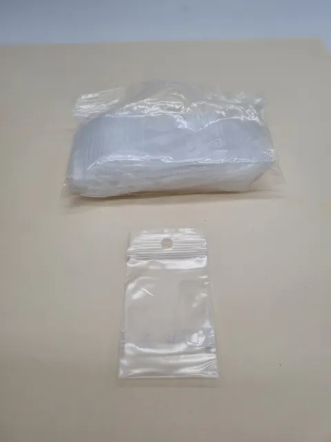 Sachet, pochette ou sac ZIP en plastique Transparent en 4cm / 6cm    lot de 100