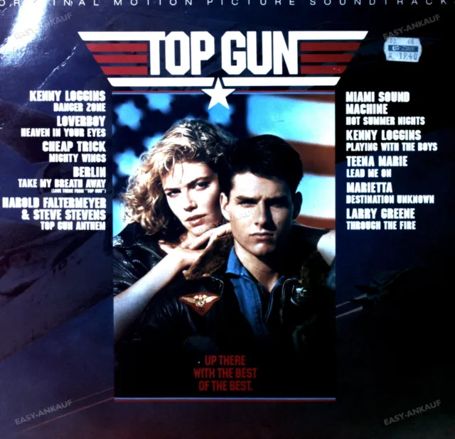 Various - Top Gun (Original Motion Picture Soundtrack) LP+ Innerbag (VG/VG) .