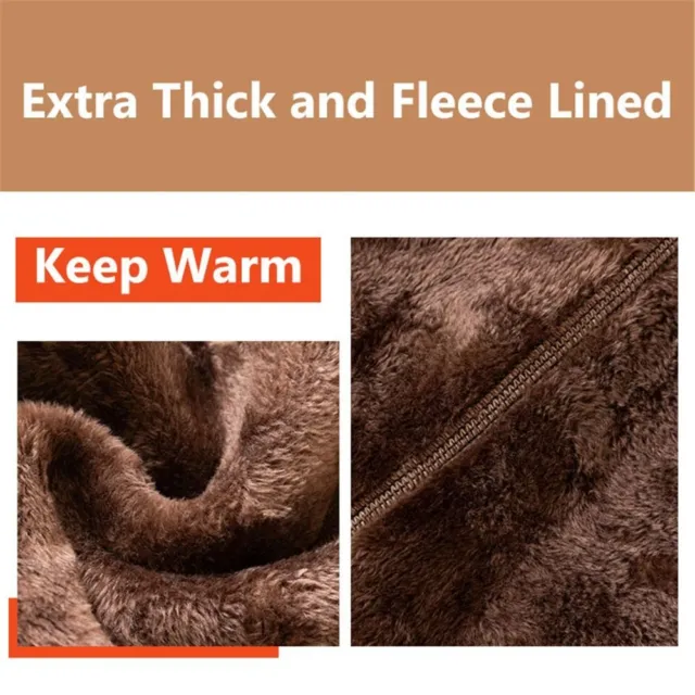 THICK FLEECE LINED Tights Skin Colored Thermal Stockings for Women $11.09 -  PicClick AU