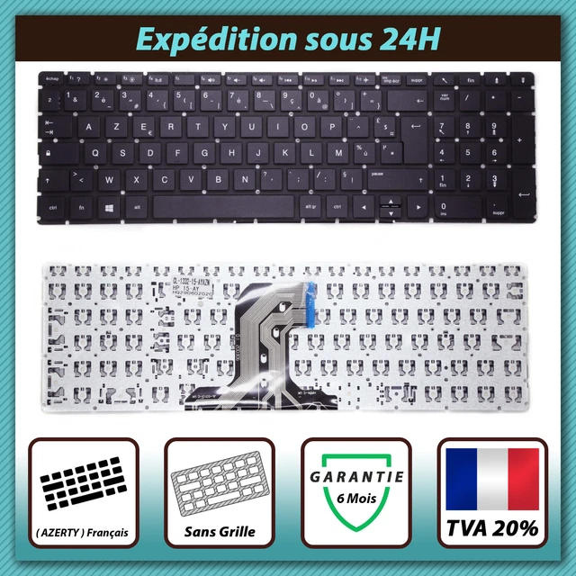 Tastiera Francese AZERTY Originale Per HP 15-ay025nf, 026nf, 027nf, 028nf - Nuova