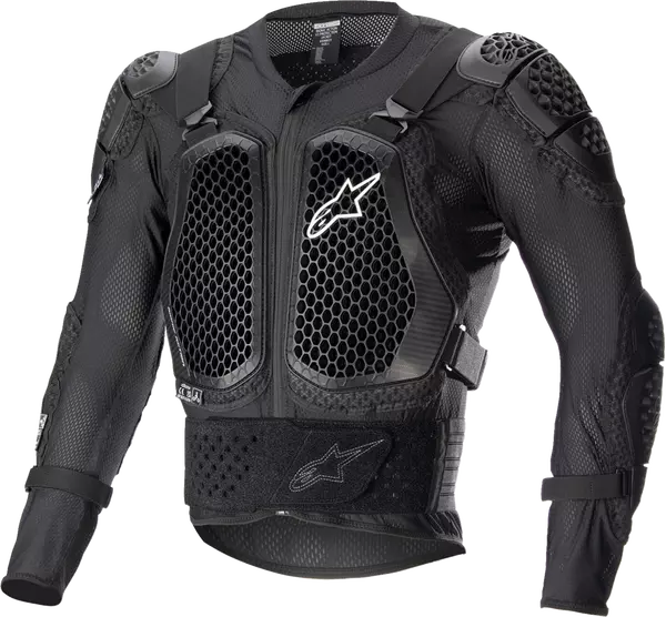 ALPINESTARS PROTEZIONE PETTORINA Bionic Action V2 NERO MOTO CROSS ENDURO QUAD...