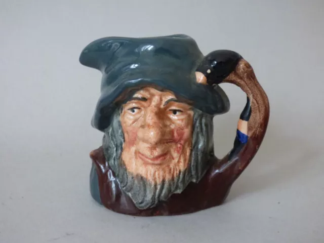 Small Collectable Royal Doulton Rip Van Winkle Character Toby Jug #6517 Free Uk