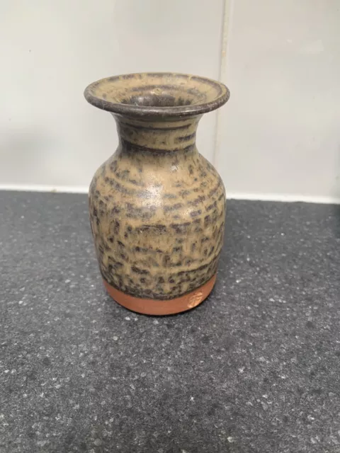 Welsh Newport Pottery Decorated Stonware Art Pottery Vase