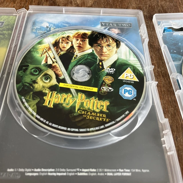 HARRY POTTER The Complete, 8Film Collection, DVD Box Set In Vgc EUR