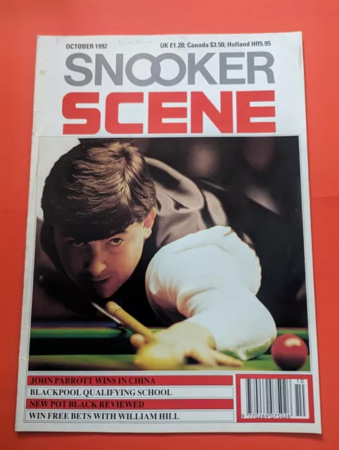 Snooker Scene Magazine October 1992