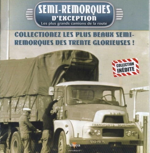 Miniature Ixo 1/43 - Iveco Stralis Paconsa - Semi D'exception 81 - Altaya