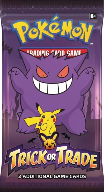 Pokemon TCG Trick or Trade Booster Pack Bundle 20 packs - Sealed