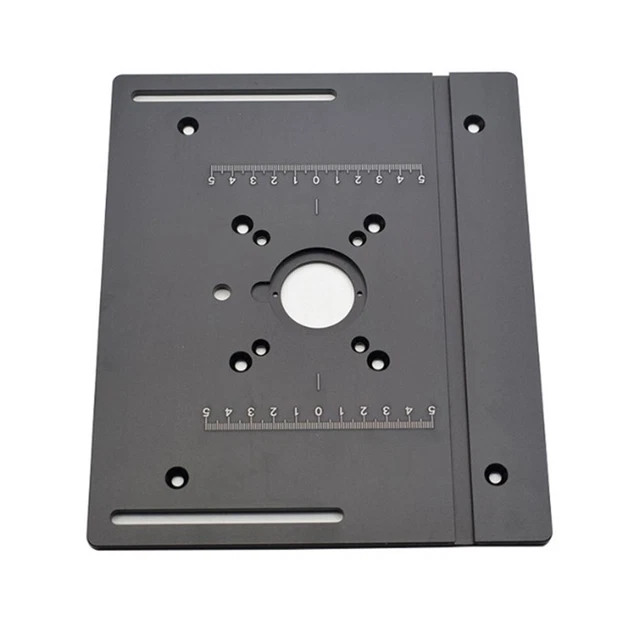 Placa de alta calidad inserción accesorios herramientas de carpintería recortadora