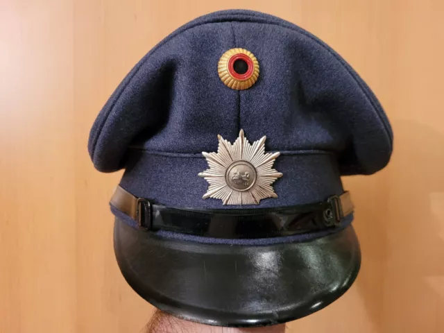 Polizei Niedersachsen Mittlerer Dienst Schirmmütze 1960Er Jahre - Grösse 56 1/2