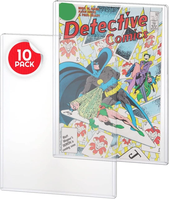 Comic Book Toploader Fits Current, Regular, Silver Age Comics 0.5CM & below 0.19