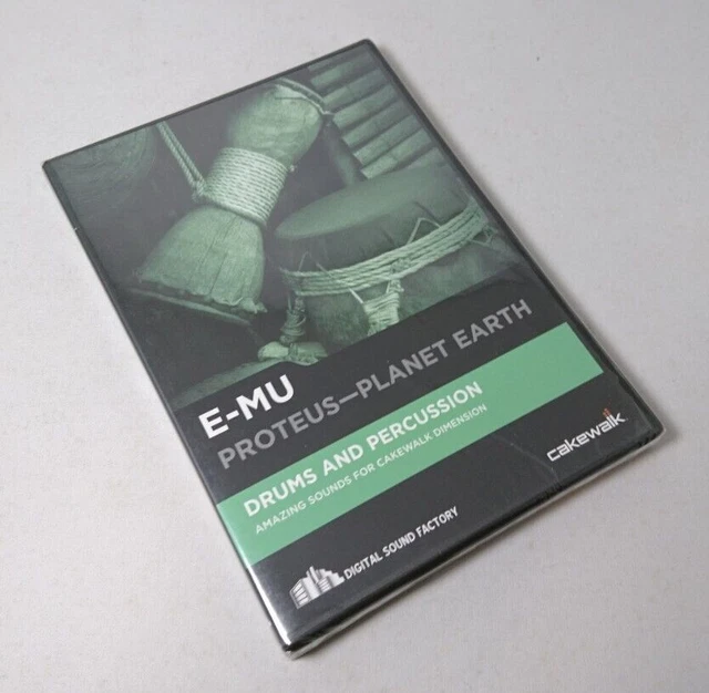 Cakewalk E-Mu Proteus Planète Terre Emu Son Source Batterie Et Percussion