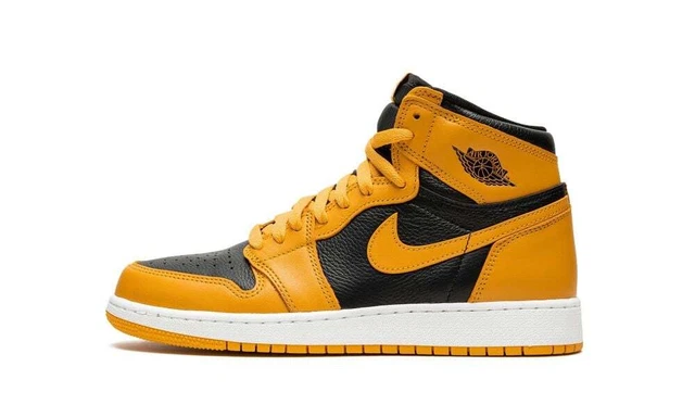 JORDAN 1 RETRO High Pollen GS - MISMATCH PAIR - FREE SHIP + FAST SHIP ...