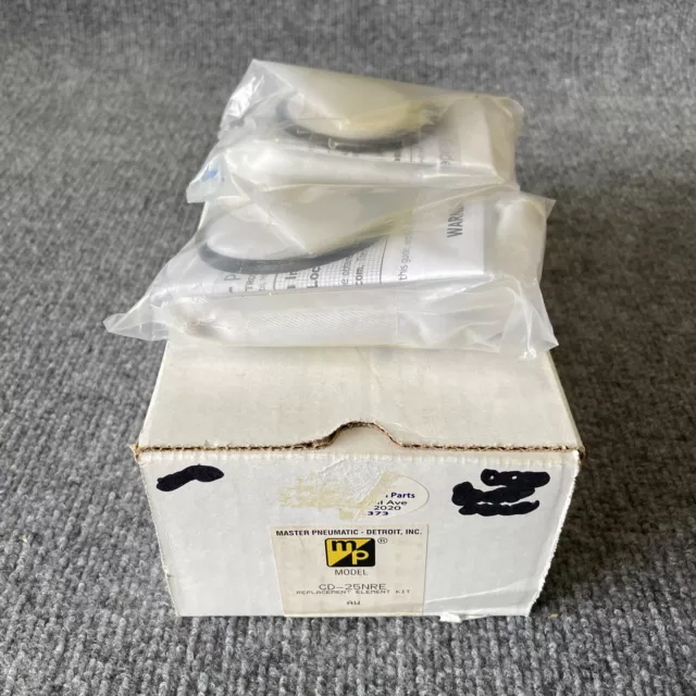 Master Pneumatic CD-25NRE  2 Replacement Elements Kit New
