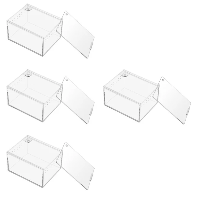 4x Reptile Enclosures Reptile Terrarium Reptile Containers Reptile Box