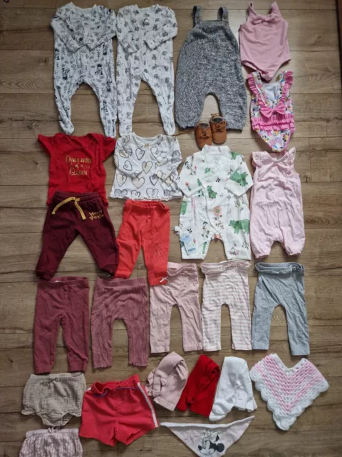 Baby Girl Clothes Bundle 6-9 Months Outfits George Primark TU 25 Items