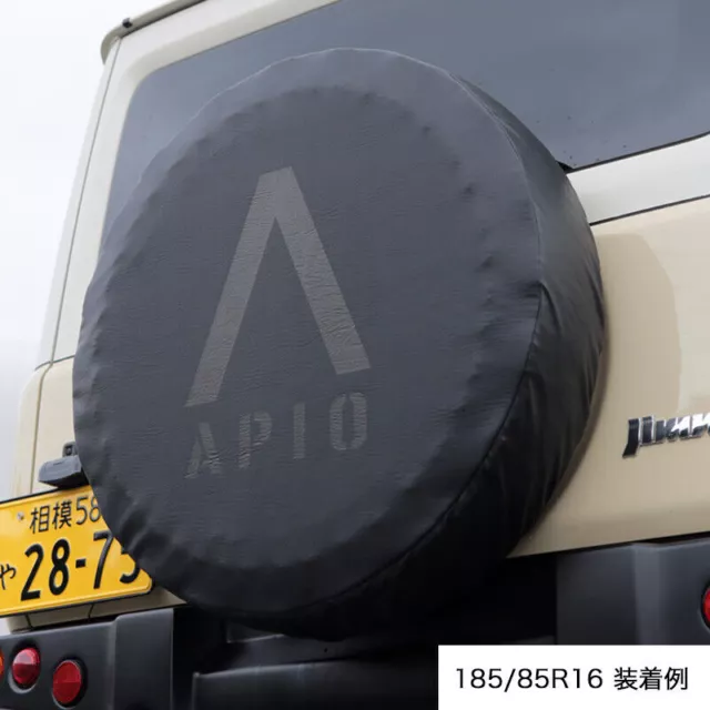 Apio Spare Tire Cover A Mark 185 85R16 195 80R15 For Jimny Jb64W Jb74W 3013-S7