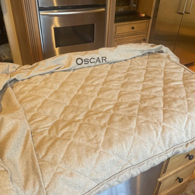 NEW ORVIS Bolster Dog Bed Cover Only Heathered Khaki Extra Large Mono