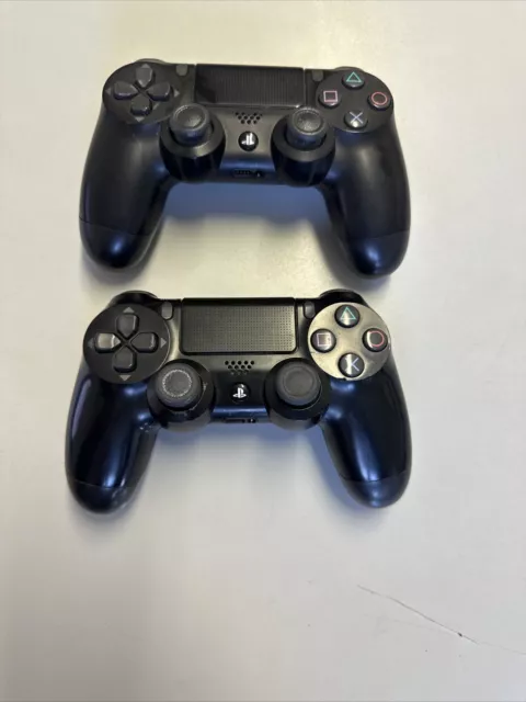 2  X Sony Playstation Dualshock 4 Wireless Controller - Schwarz