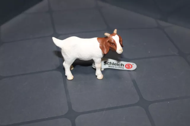 Schleich BOER GOAT KID Baby Figure Farm Animal 13260 Retired 2001 Free S&H