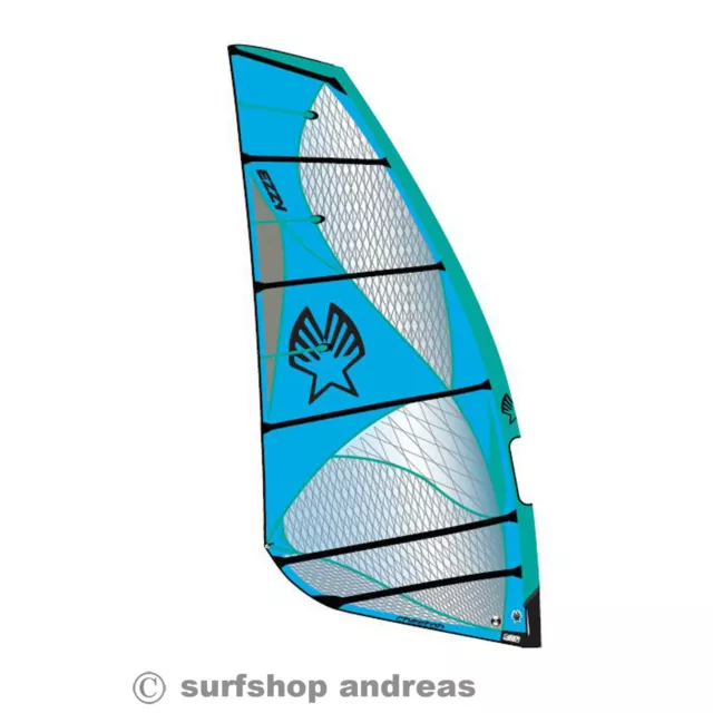 Ezzy Sails Cheetah Fast Freeride Segel 8,5m² 2022 C1 Blau