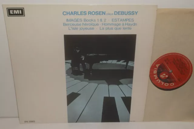 SAX 5291 Charles Rosen Plays Debussy Images Books I & II Estampes etc. E/R