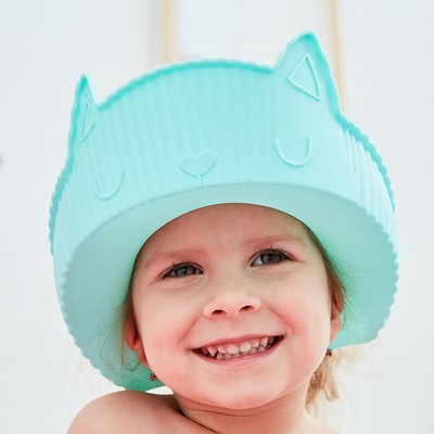 Adora Adorable chapeau de bain réglable Silicone enfants bonnet de douche lavage des 