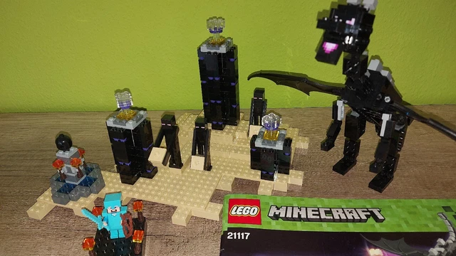LEGO MINECRAFT 21117 Enderdrache KOMPLETT incl. Bauanleitung EUR 99,00