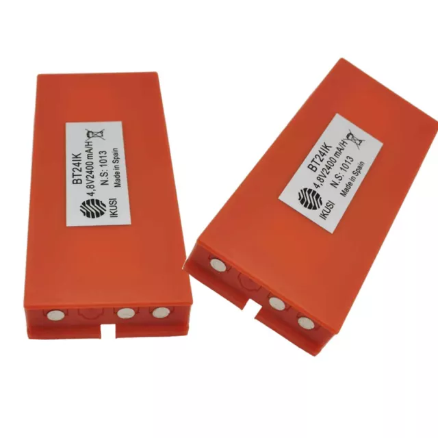 2PCS BT24IK Battery Replacement IKUS BT24IK 4.8V 2400mAh Remote Control Battery