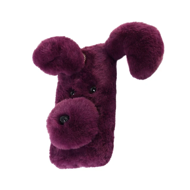 Coque pour téléphone à motifs en peluche douce Mignon Mode Hiver Garder 12