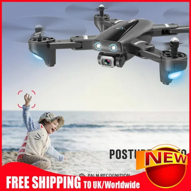 Auto Return Follow Me Foldable Quadcopter GPS WiFi FPV RC Drone Aircraft Toys