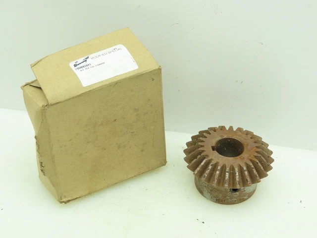Browning YSM8B24X1 Straight Tooth Miter Gear 8DP 20°PA 24-Teeth 1"Keyed Bore
