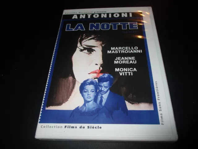 DVD "LA NOTTE" Marcello MASTROIANNI, Jeanne MOREAU, Monica VITTI / ANTONIONI